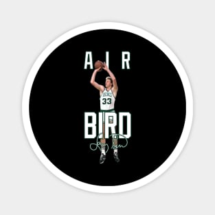Larry Bird Legend Air Bird Basketball Signature Vintage Retro 80s 90s Bootleg Rap Style Magnet